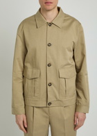Wax London Strand Twill Jacket Tan