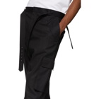 Juun.J Black Cotton Cargo Pants