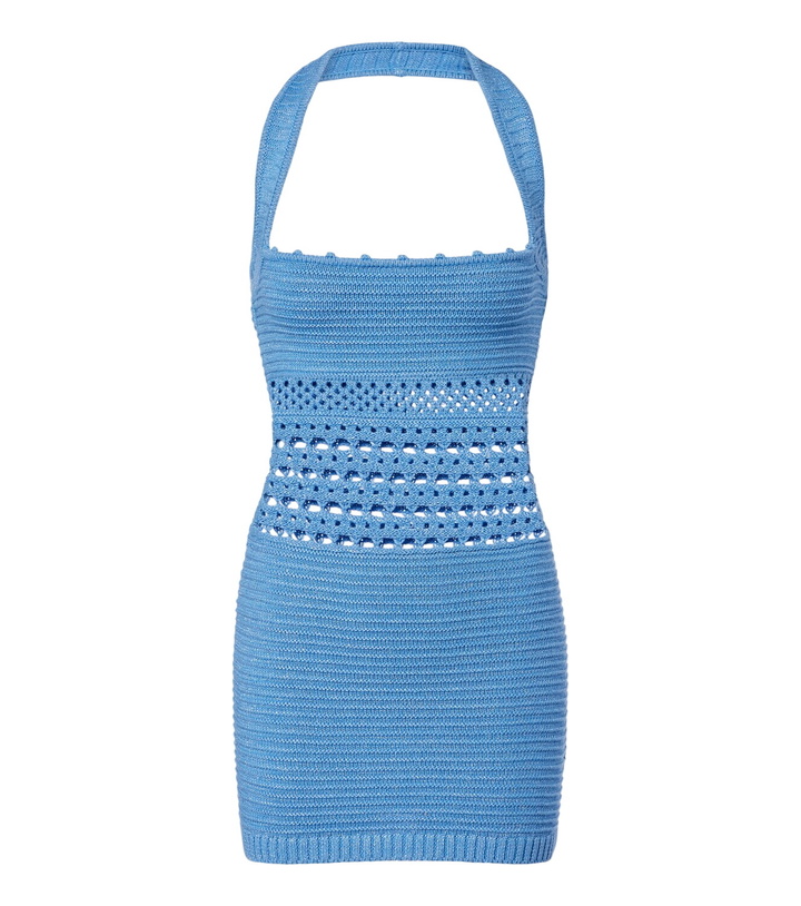 Photo: Retrofête Ronni cotton-blend crochet minidress