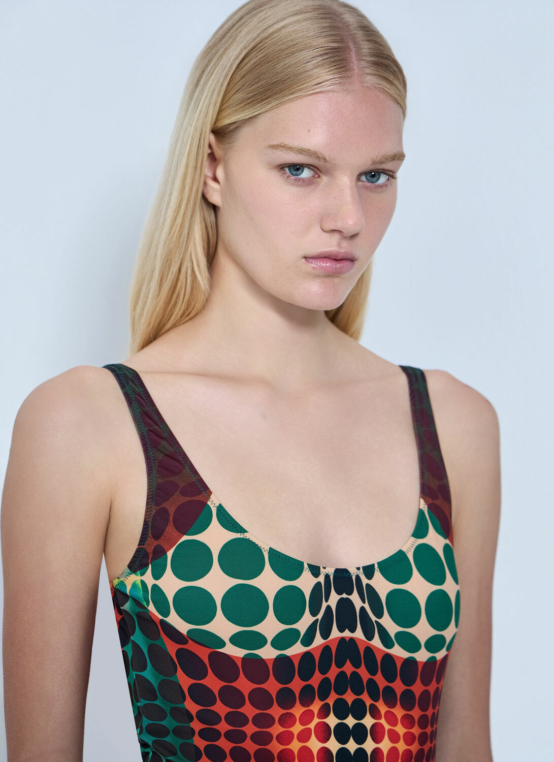 Jean Paul Gaultier Re-Edition The Brown Dots Swimsuit