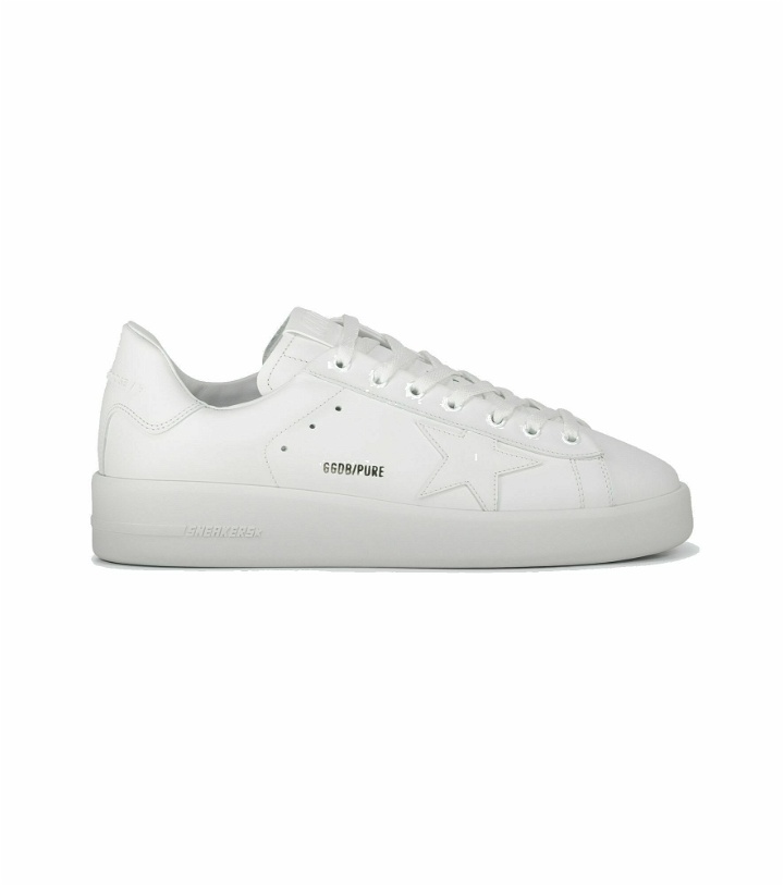 Photo: Golden Goose - Purestar leather sneakers