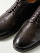 Officine Creative - Hopkins Flexi 208 Full-Grain Glossed-Leather Derby Shoes - Brown