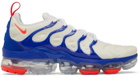 Nike Off-White & Blue Air VaporMax Plus Sneakers