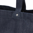 A.P.C. Men's FRGMT. Je Sors Ce Soir Shopping Bag in Indigo 