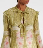 Giambattista Valli Printed silk georgette blouse