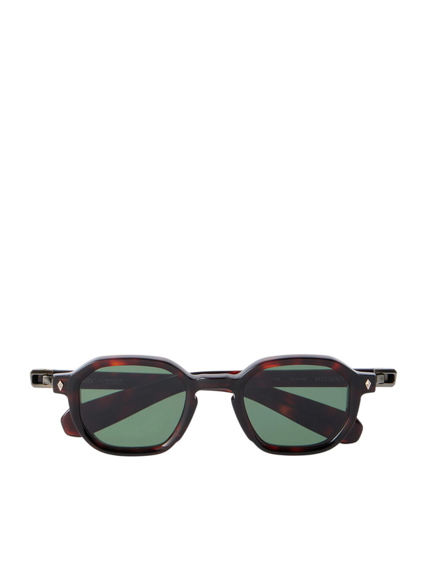 Photo: Sato - Menkar-TT Round-Frame Tortoiseshell Acetate Sunglasses