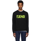 Fendi Black F Fendi Sweater