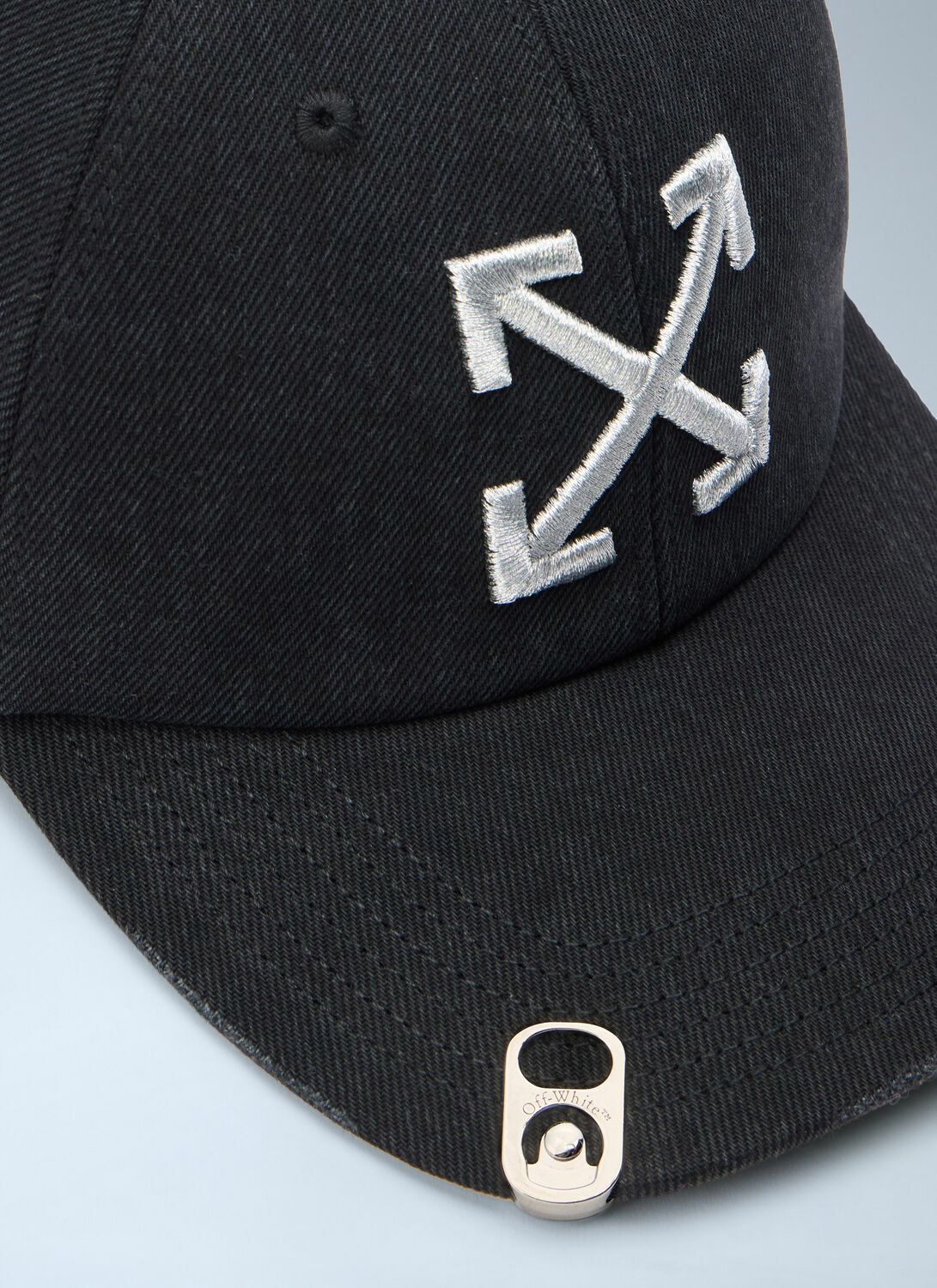 Off-White Denim Washed Baseball Cap