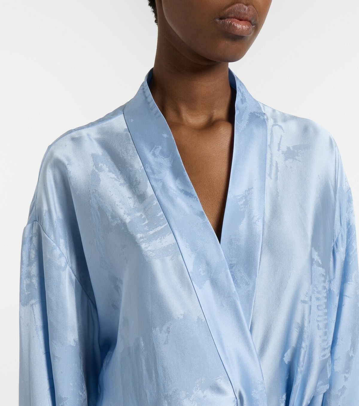 Balenciaga Silk wrap dress