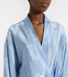 Balenciaga Silk wrap dress