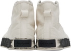Y-3 Off-White & Black Nizza Hi Sneakers