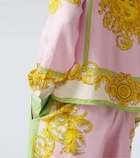 Versace Printed silk shirt