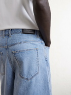 Givenchy - Straight-Leg Denim Shorts - Blue