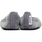 Gimaguas Gray Bailarina Felt Ballerina Flats