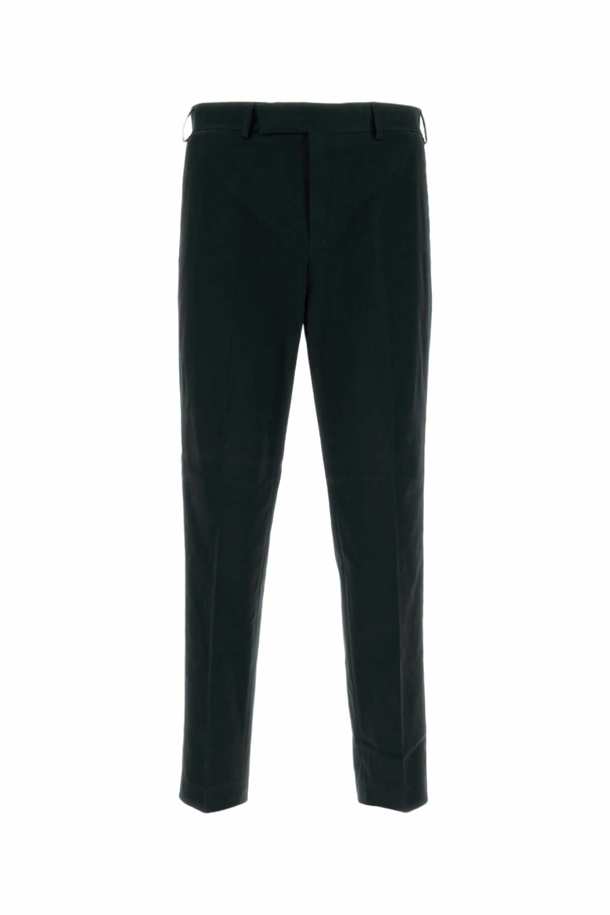 PT Torino Black Stretch Cotton Pant
