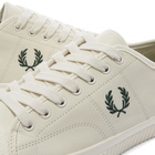 Fred Perry Authentic Men's Hughes Low Leather Sneakers in Light Ecru