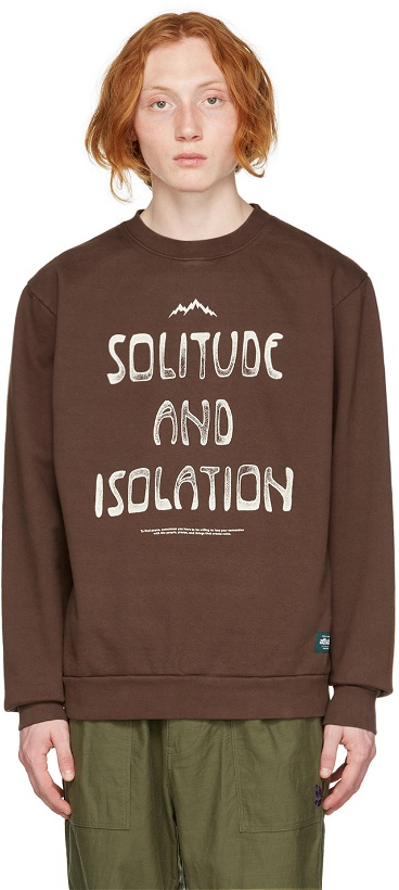 Photo: Afield Out Brown Cotton Sweater