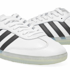 Adidas x Dill Samba Sneakers in White/Core Black/Gold