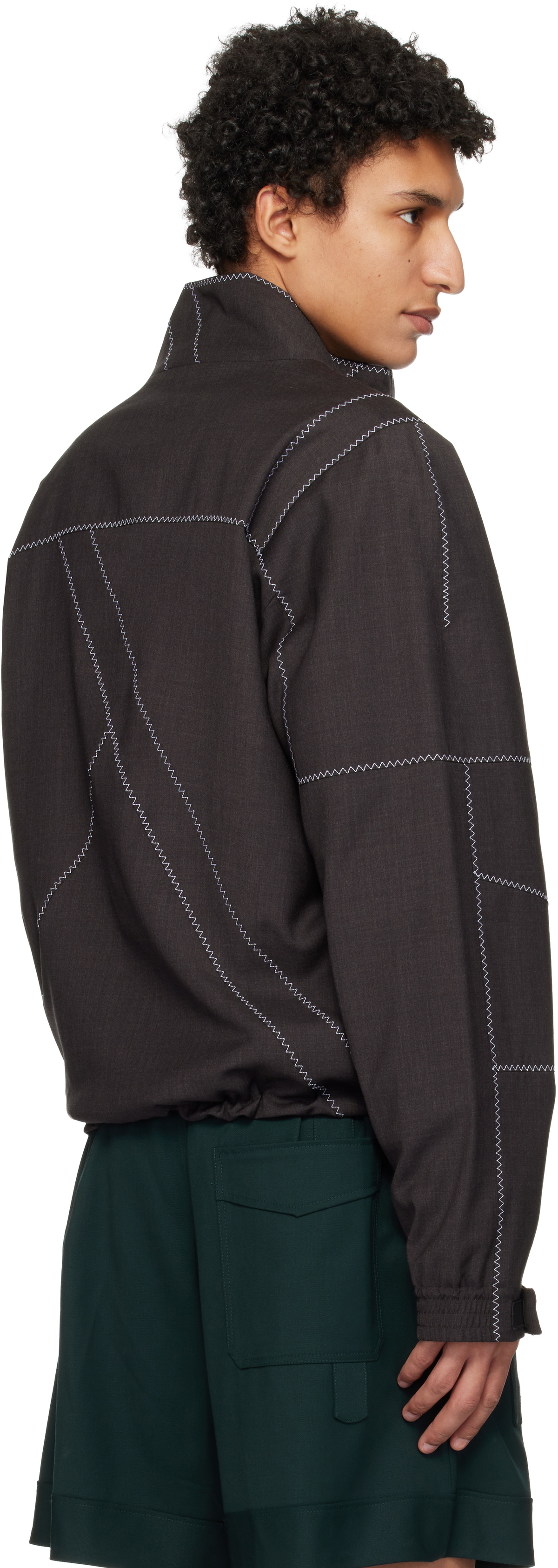 Kiko Kostadinov Brown Fosco Jacket Kiko Kostadinov
