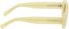 RETROSUPERFUTURE Yellow Sugo Sunglasses