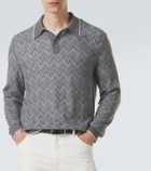 Missoni Zigzag cashmere polo sweater