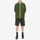 Stone Island Men's Logo Sleeve Logo T-Shirt in Olive