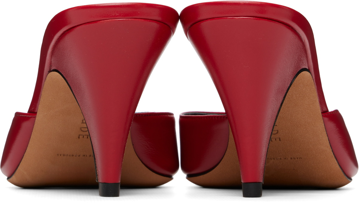 JUDE Red Haze Heeled Sandals