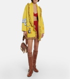 Alanui - x Looney Tunes Tweety Icon wool jacquard cardigan