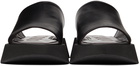 Staud Black Alpine Sandals