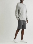 James Perse - Straight-Leg Stretch Supima Cotton-Canvas Shorts - Gray