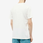 Karhu Men's Basic Logo T-Shirt in Bright White/Azure Blue