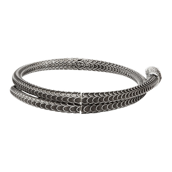 Gucci Garden Silver Snake Bracelet – Lewis Jewelers, Inc.