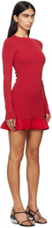 SIMONMILLER Red Otto Minidress