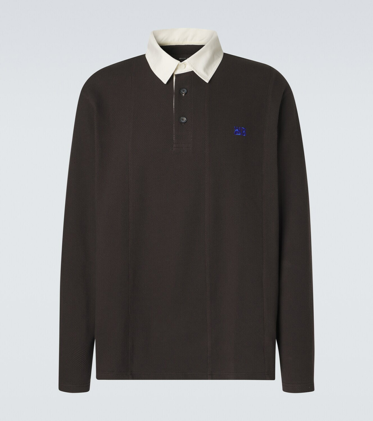 Wales Bonner City cotton-blend polo shirt