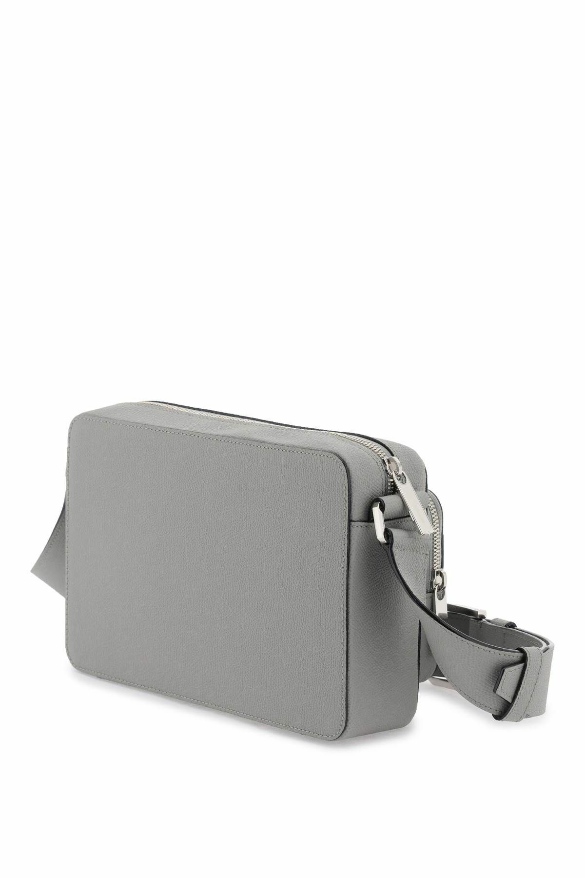 VALEXTRA 'reporter' crossbody bag Grey