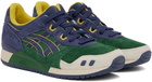 Asics Green & Purple Gel-Lyte III OG Sneakers