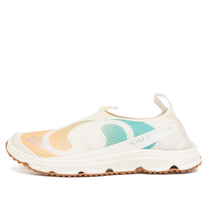 Photo: Salomon Rx Moc 3.0 Sneaker in Vanilla Ice/Waterfall/Warm Apricot