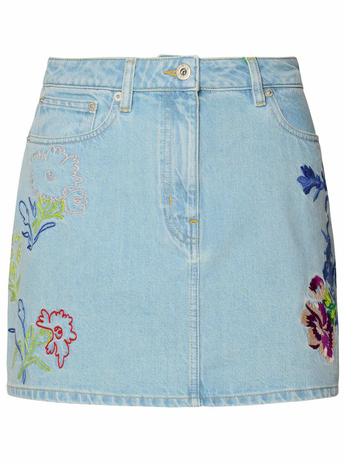KENZO PARIS - Kenzo X Verdy Cotton & Wool Mini Skirt Kenzo