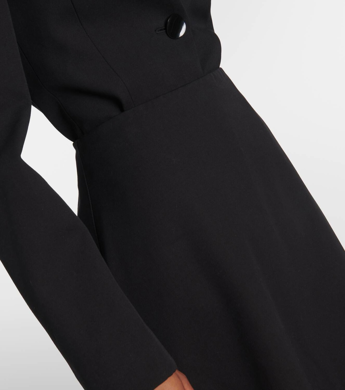 Fforme Skye cotton and wool midi skirt