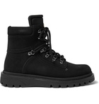 Moncler - Egide Suede and Nylon Boots - Black