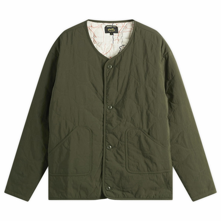 Photo: Stan Ray Men's Quilted Liner Jacket in Olive