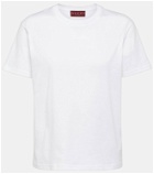 Gucci Embroidered cotton jersey T-shirt