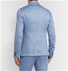 Tod's - Light Blue Linen Suit Jacket - Blue