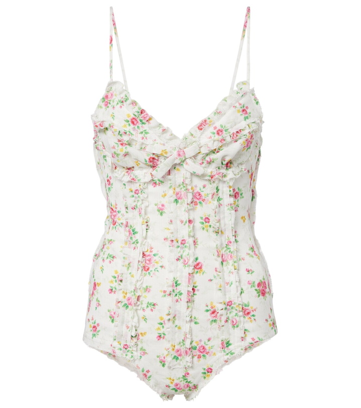 Photo: Shushu/Tong Floral bodysuit