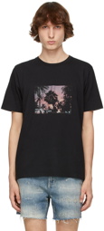 Saint Laurent Black VHS Sunset T-Shirt
