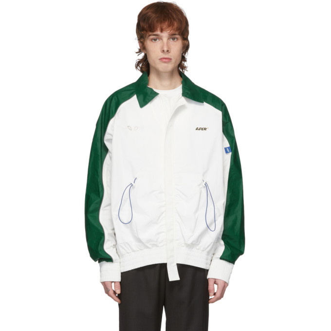 Photo: ADER error White and Green Tort.og Jacket