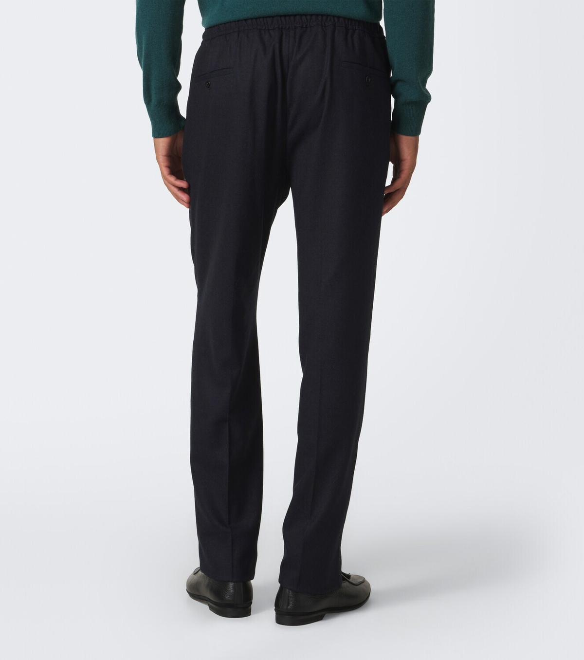 Rubinacci Virgin wool straight pants