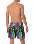 MC2 Saint Barth Man Mid-length Gustavia Swim-shorts With Marvel Characters Placed Print| Marvel Special Edition