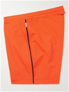 Orlebar Brown - Standard Mid-Length Piped Swim Shorts - Orange