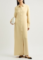 Paris Georgia Gwyneth Maxi Shirt Dress Cream
